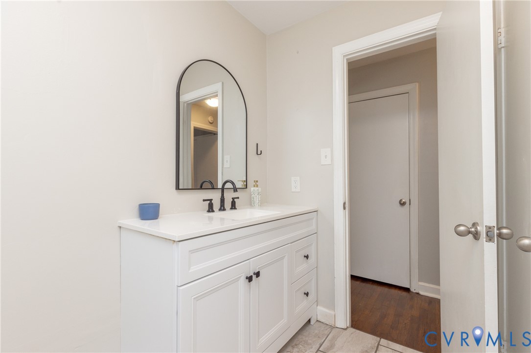 Another view of first floor bathroom