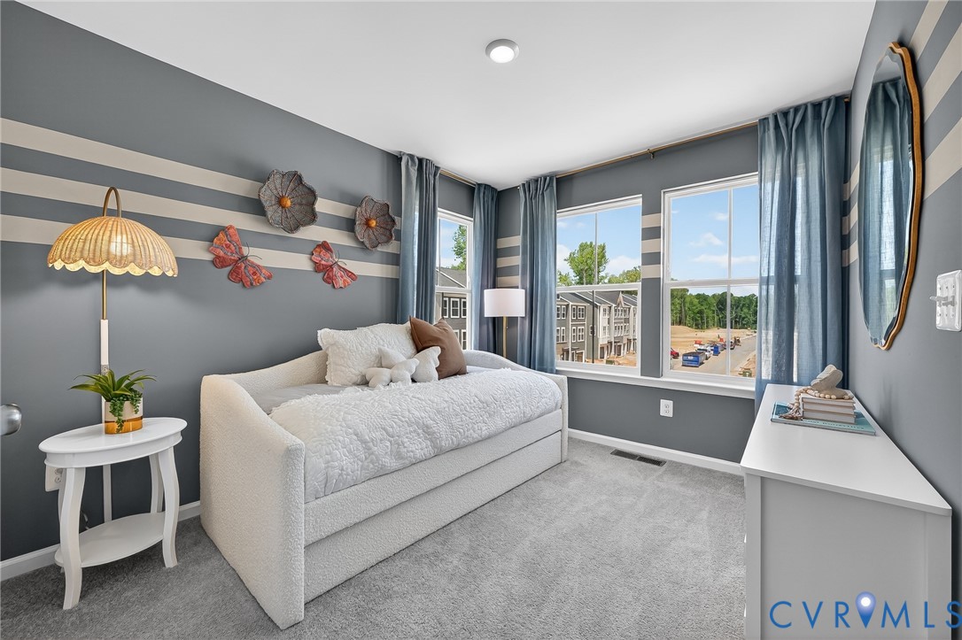 Multiple windows provide ample natural light