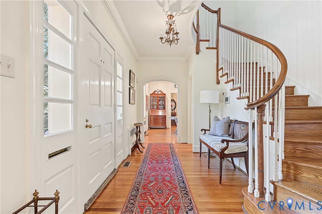 Turned staircase