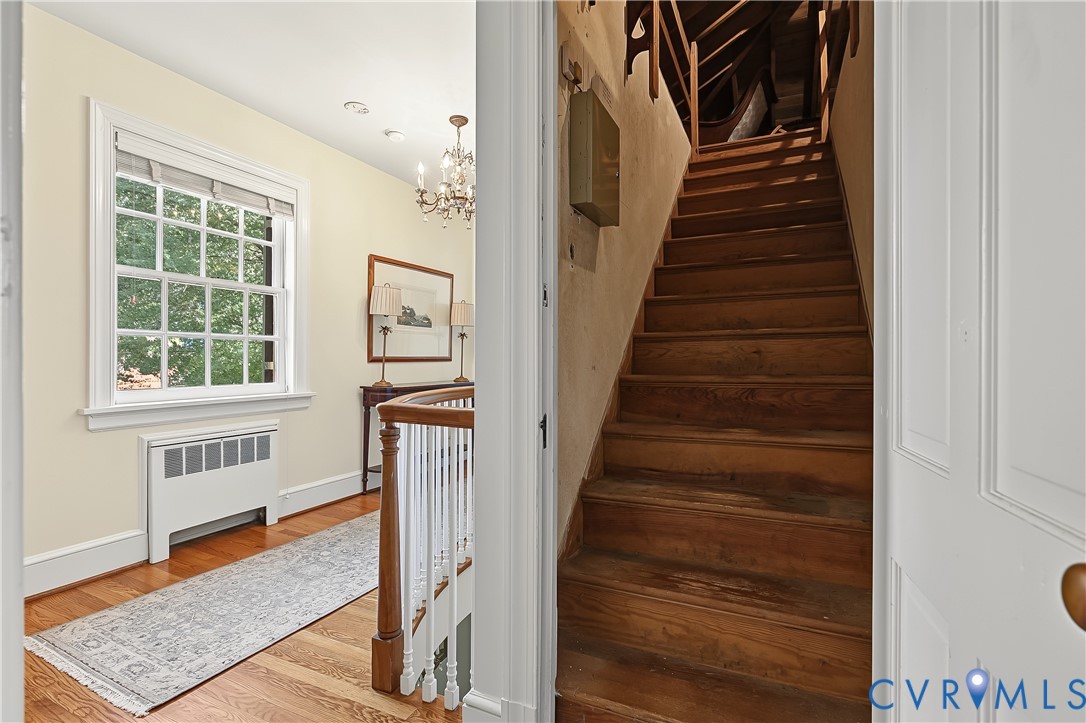 Walk-up attic