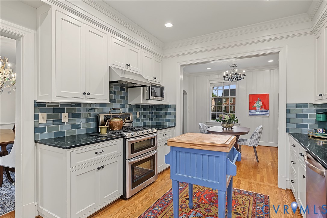 Renovated kitchen
