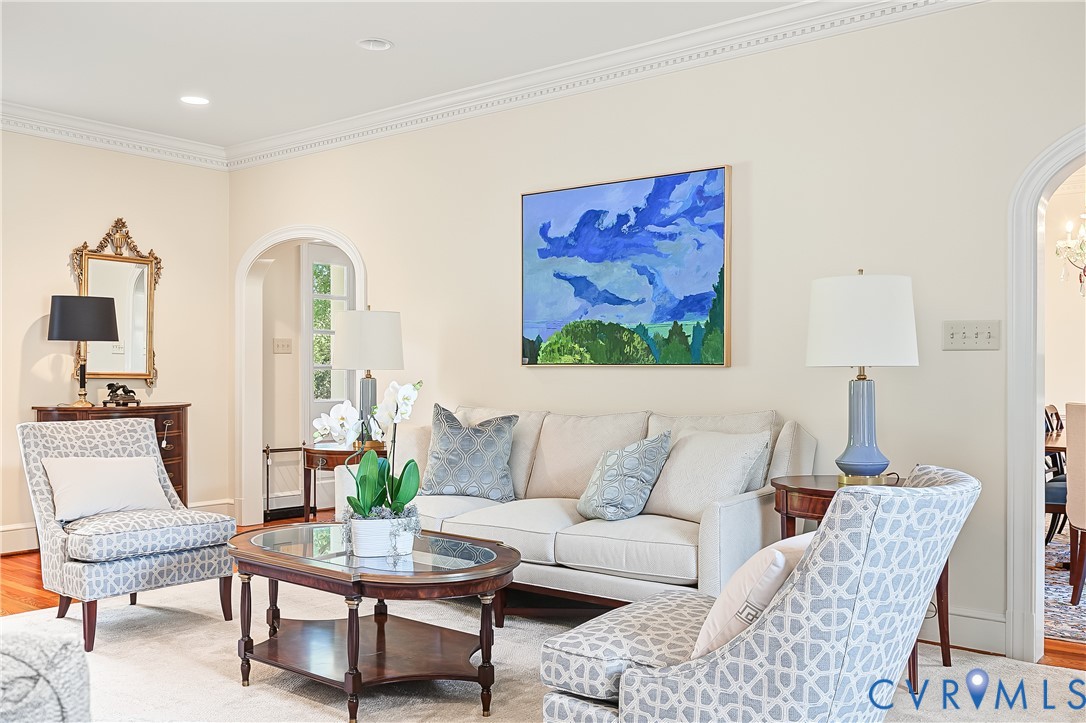 Lovely millwork throughout