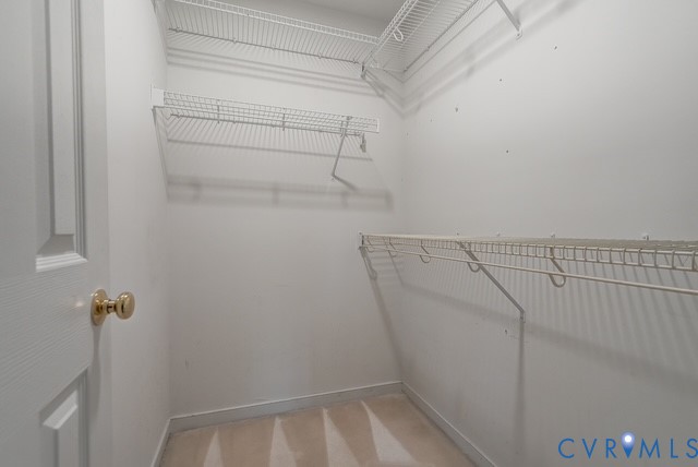 White wire shelving system