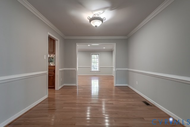 Dining Room with ample light. HW floors