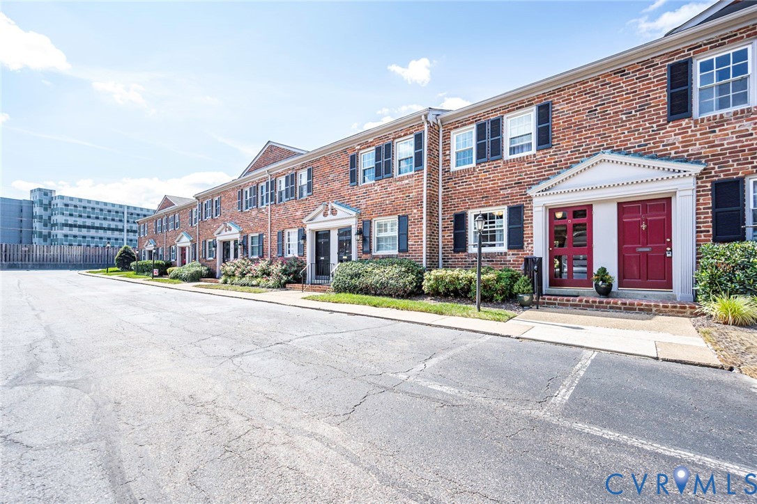 Classic brick townhome