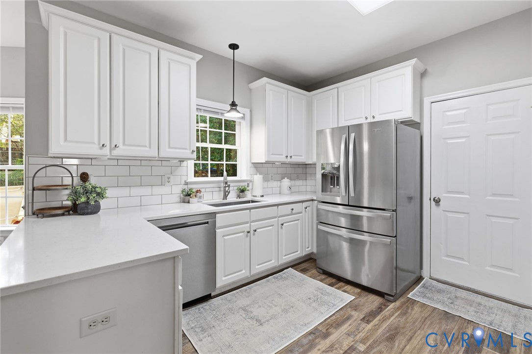 Pantry and direct garage access
