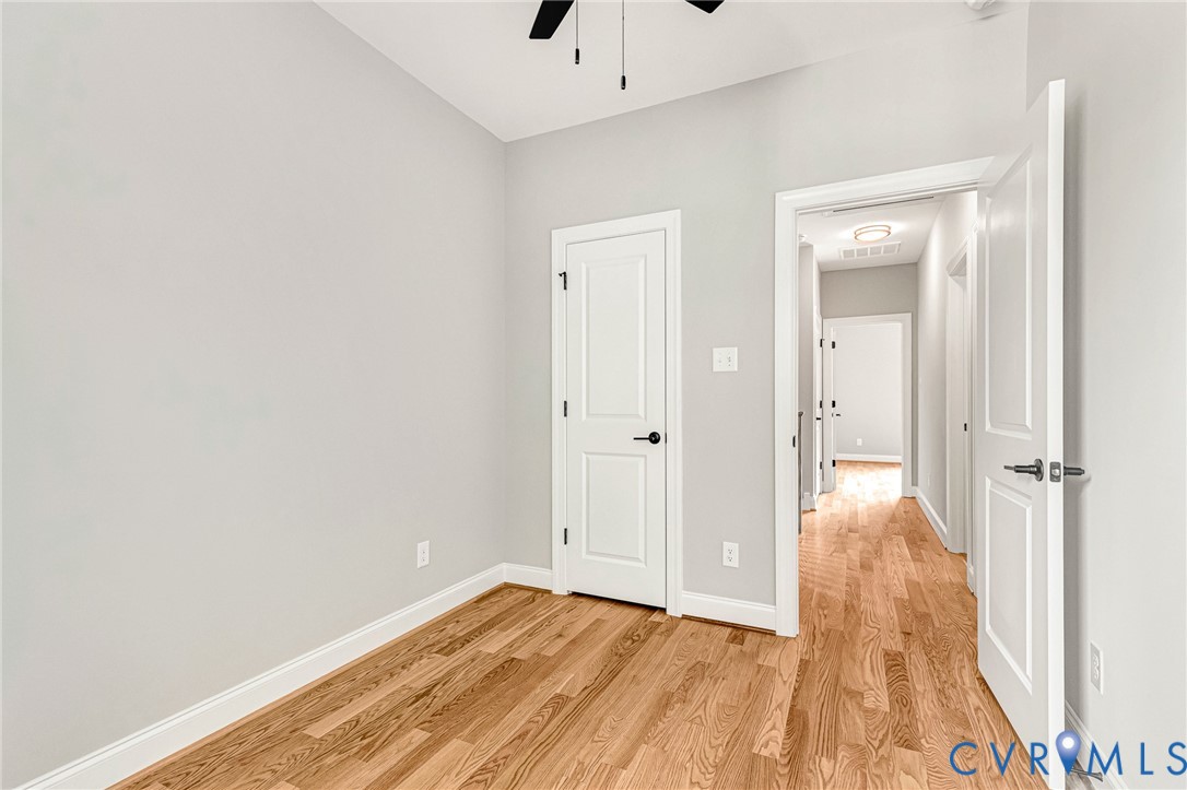Hardwood-style flooring throughout