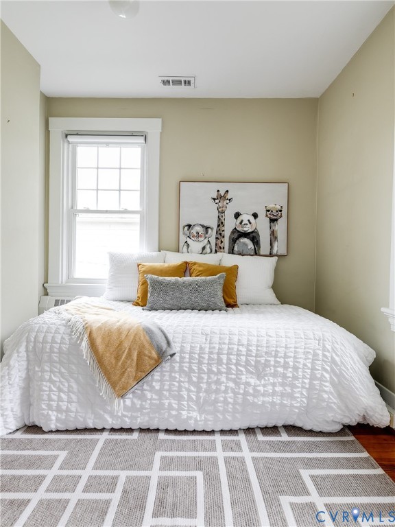 Single window with white trim