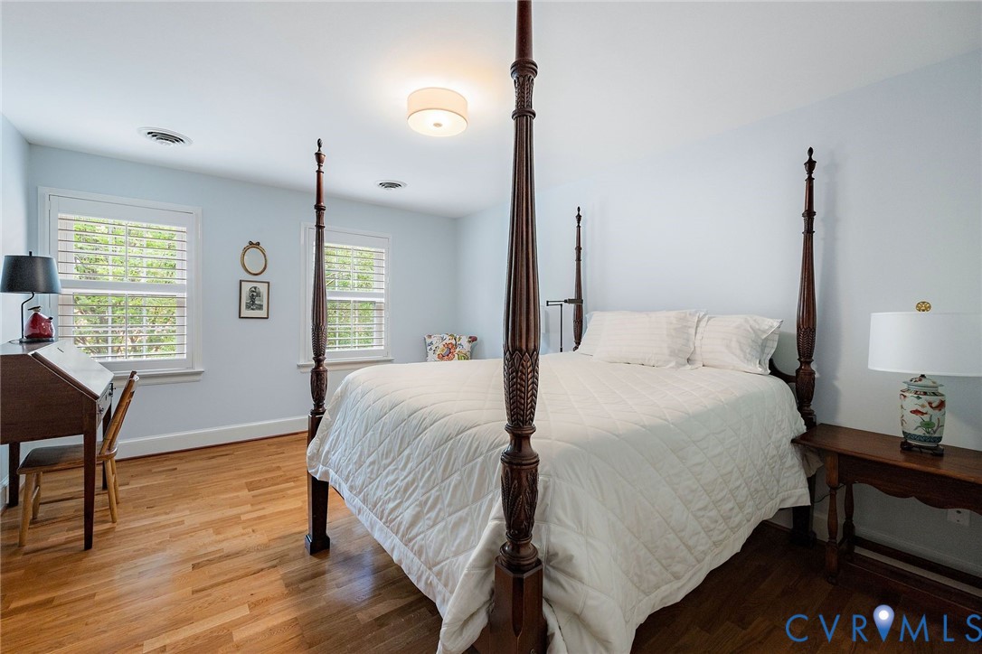Bedroom #3 with double closet with closet system