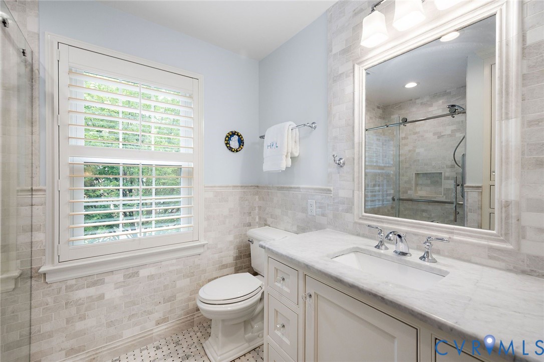 Full marble bath #3 on 2nd floor