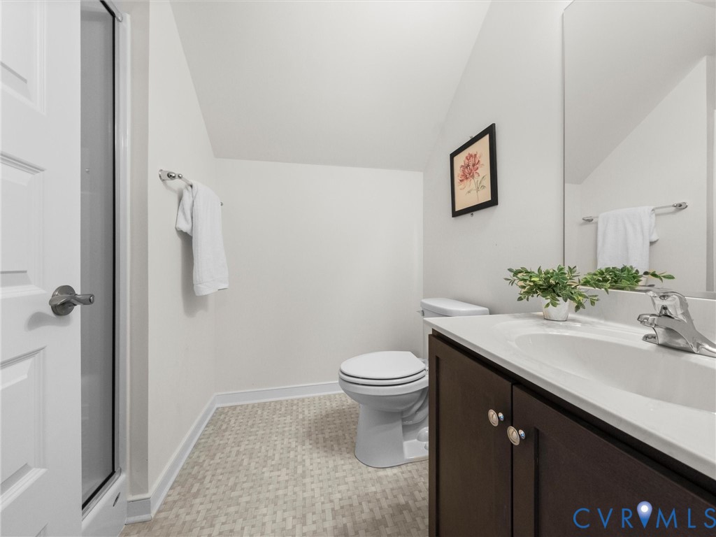 Bathroom on second floor.