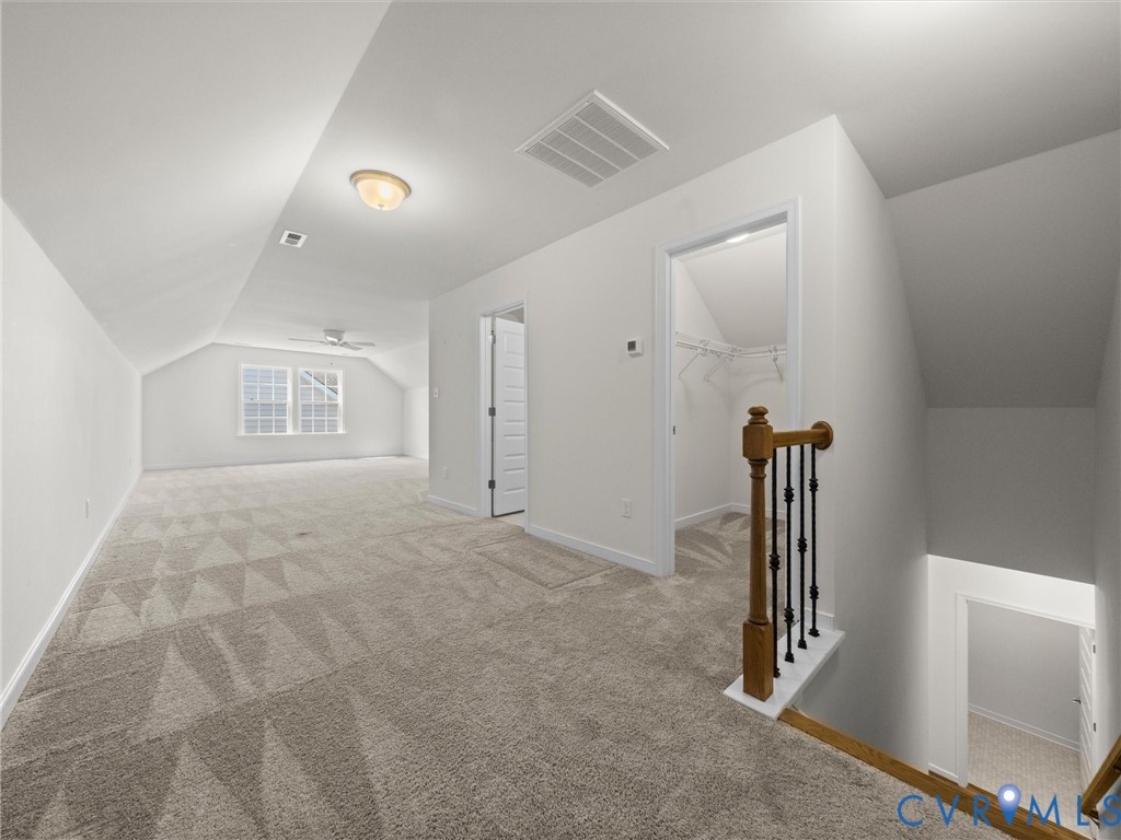 Bedroom suite or bonus room on second floor.