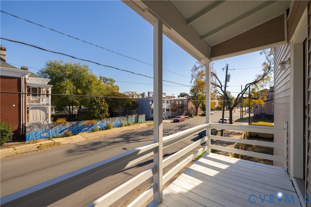 2nd Floor Covered Porch