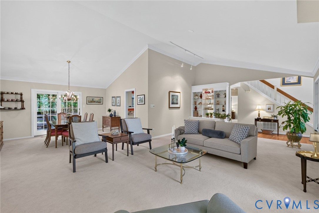 Great for entertaining with the open layout into the formal dining area.