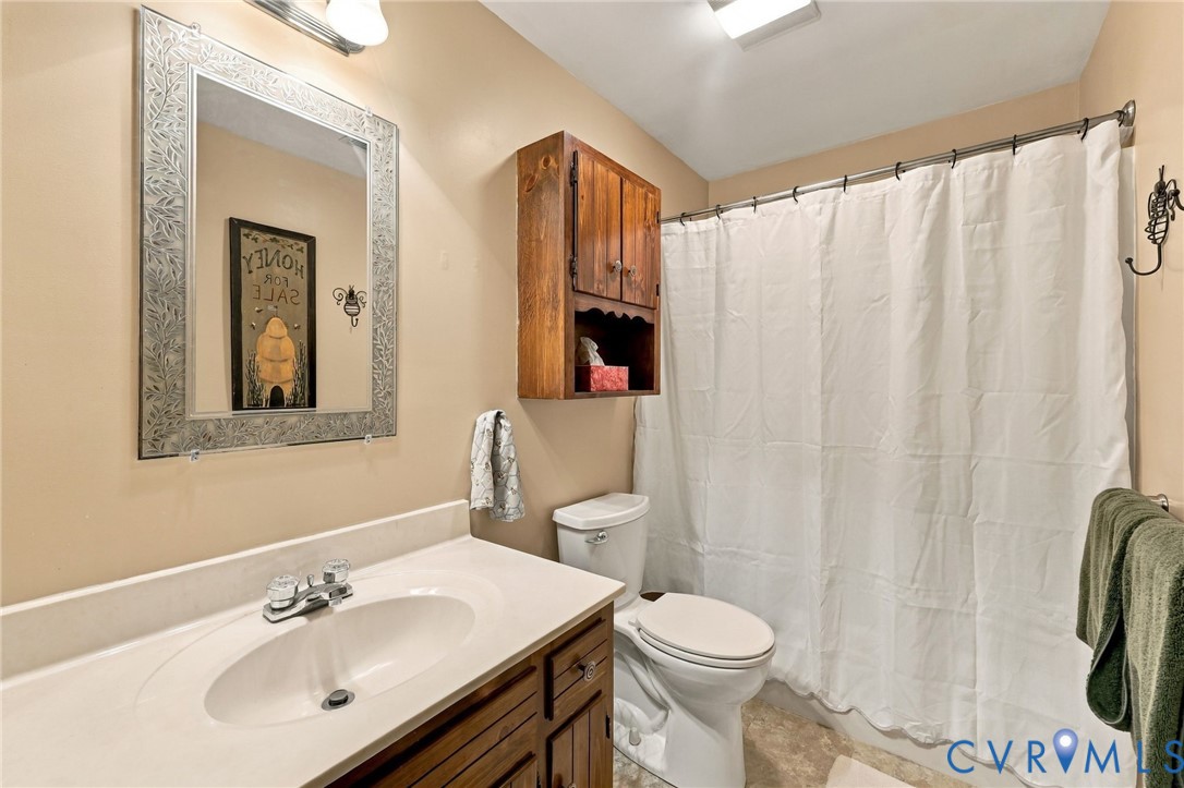 Hall Bath, Basement Level