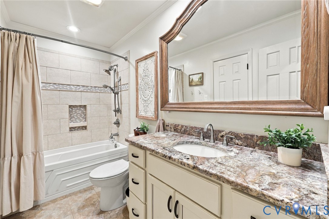 Hall Bath, main floor