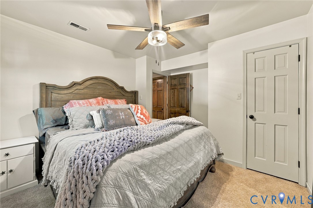 Bedroom #4, basement level