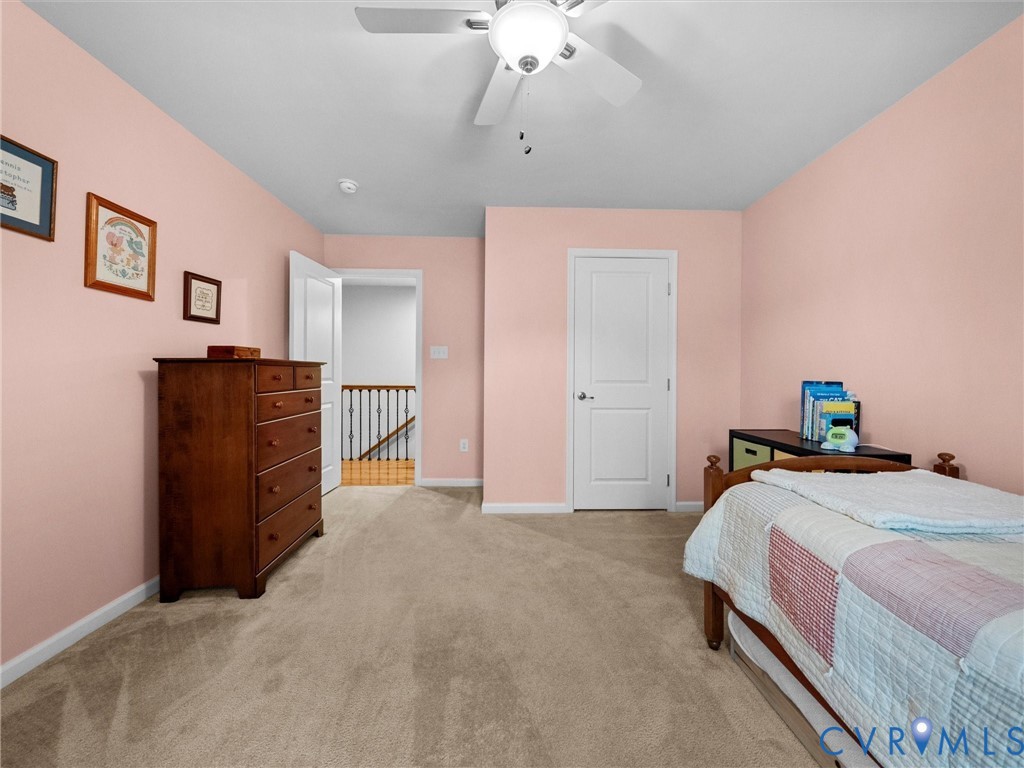 Recessed ceiling light with fan