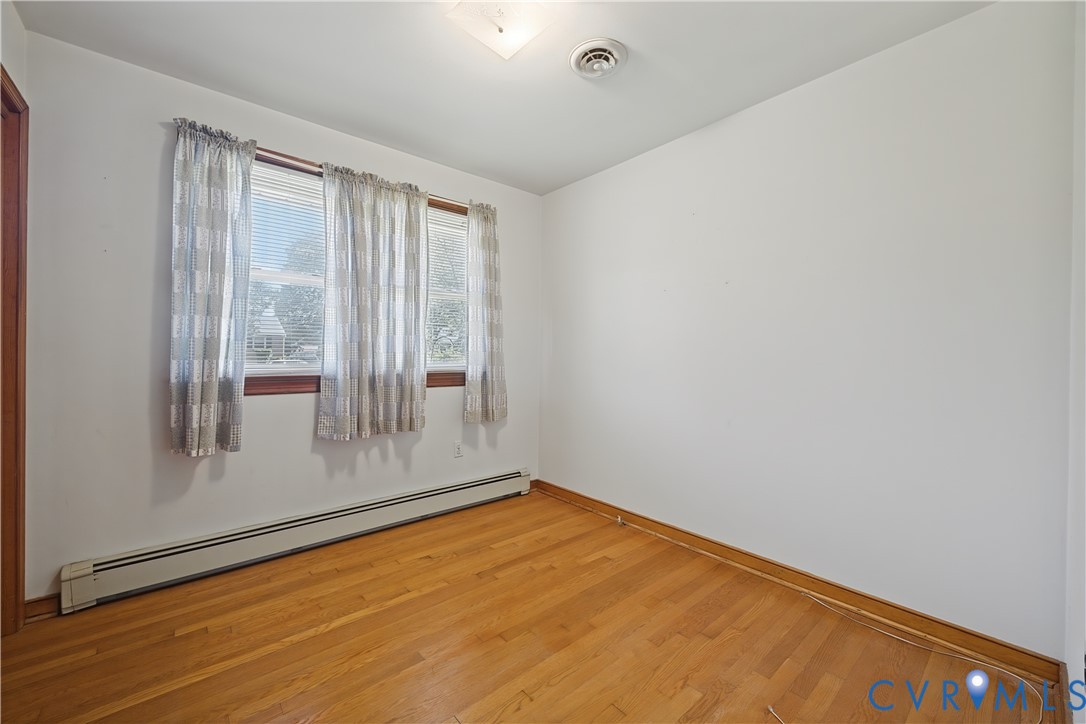 Hardwood flooring with a natural finish