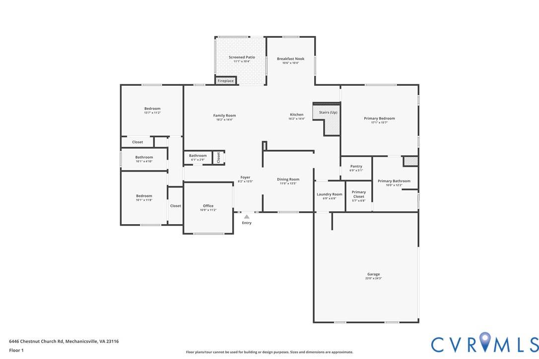 1st floor plan