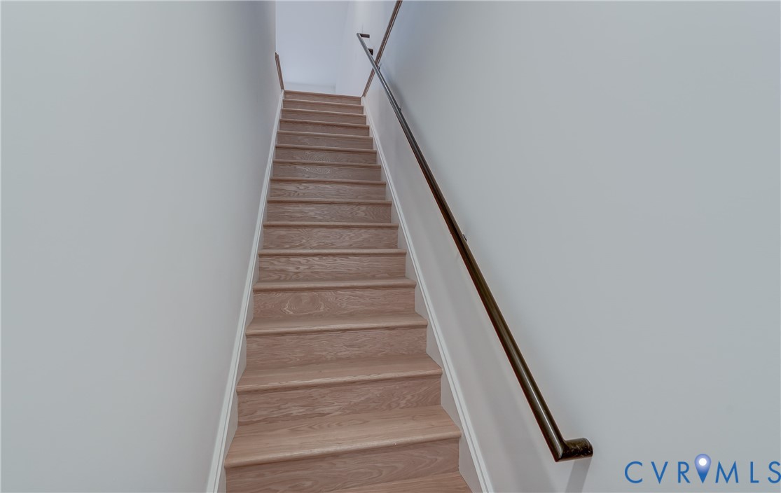 Stairs to Unit B