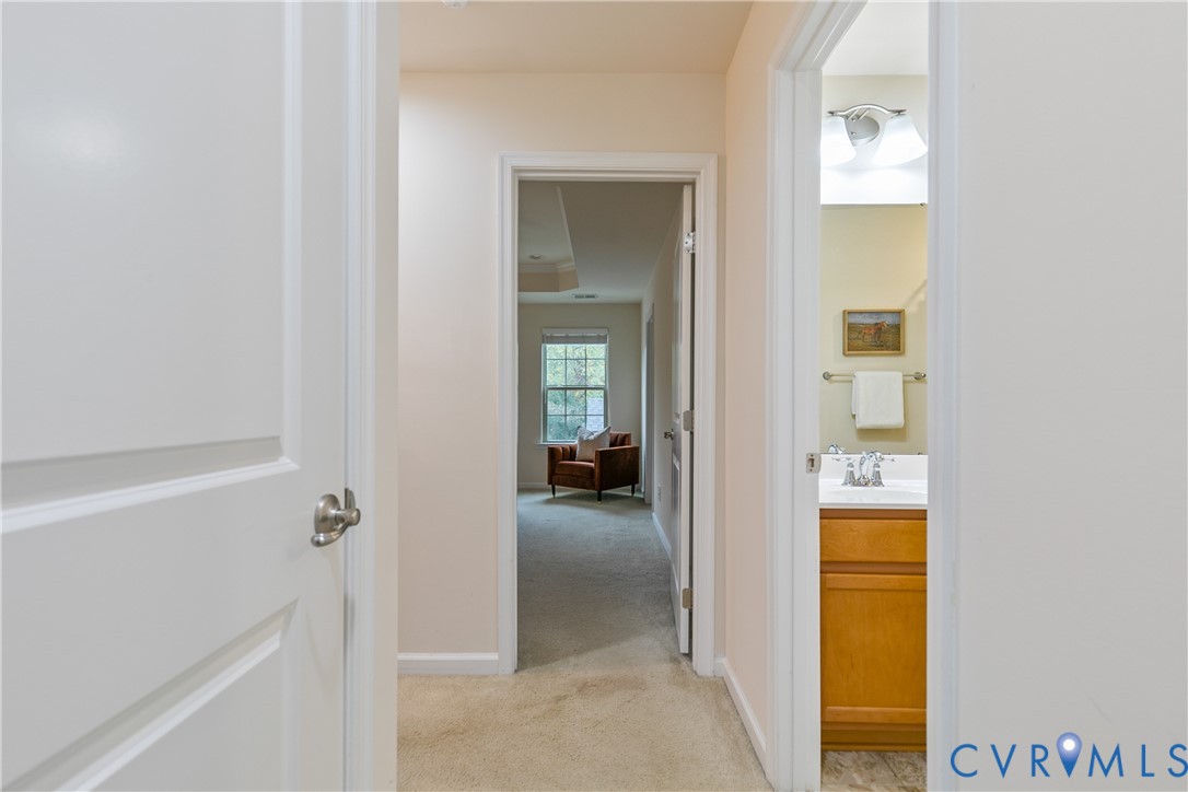 upstairs hallway