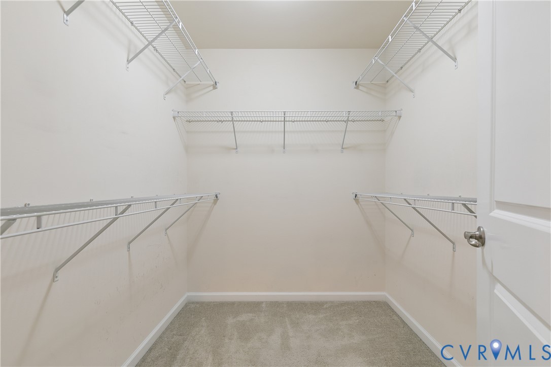 primary bedroom closet