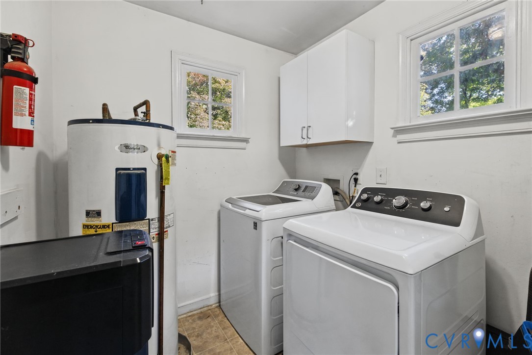 Dedicated Laundry off Kitchen
