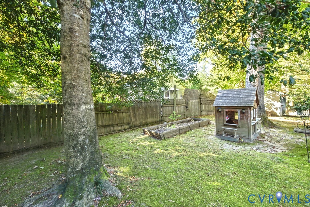 Fenced with room to play and garden!