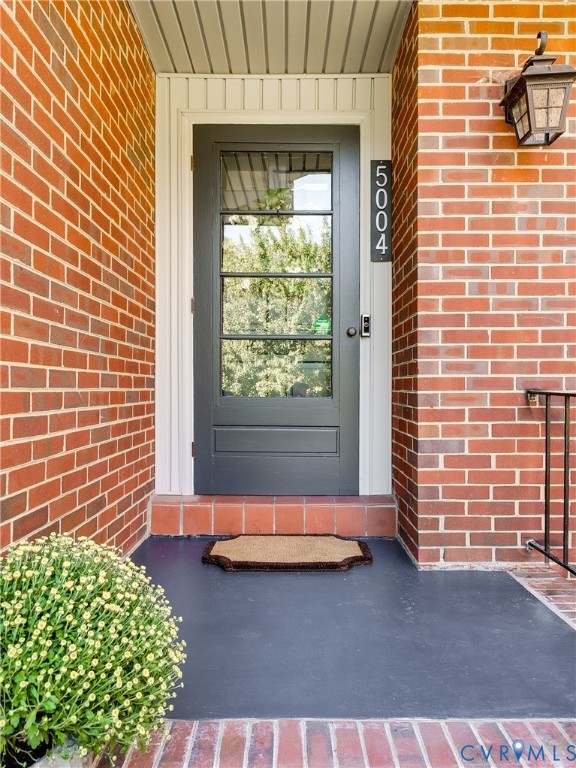 Front entry Front entry