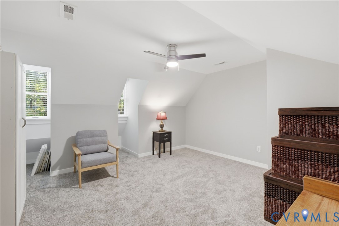 Versatile upper-level bedroom suited to guests, hobbies, or a home office