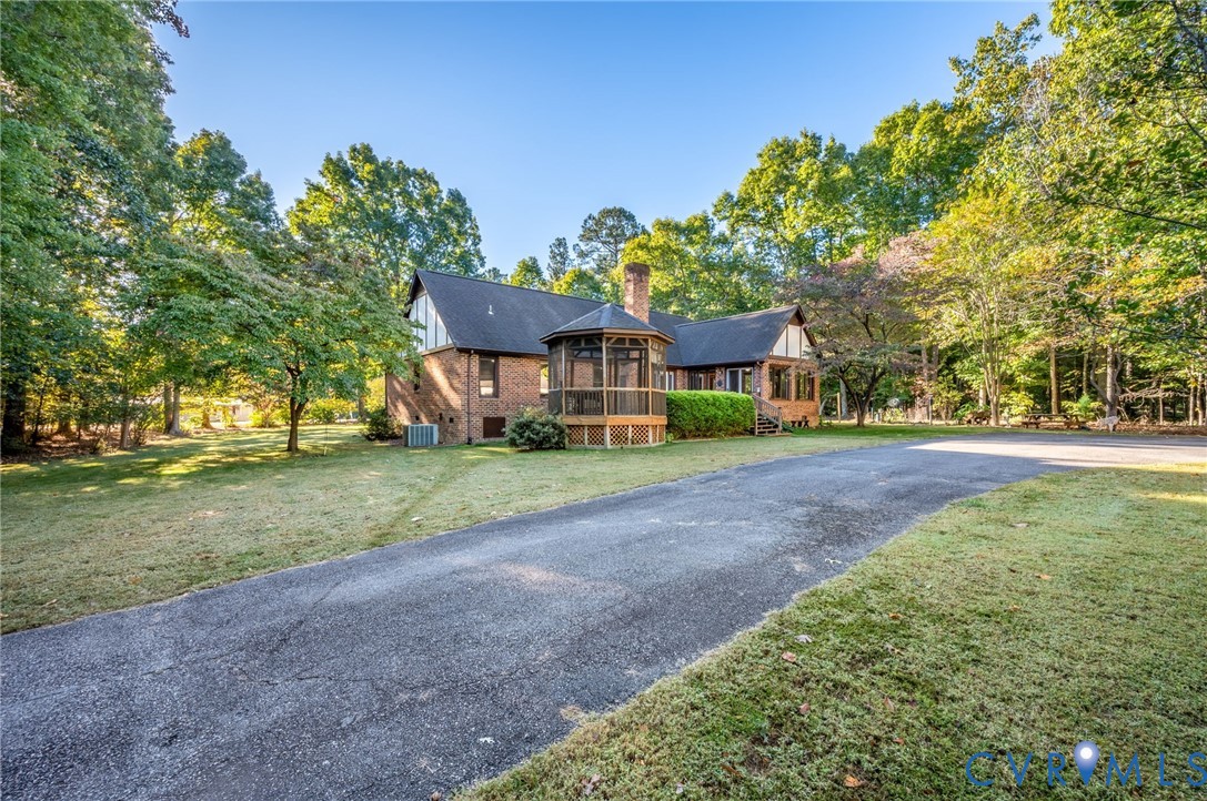 Back yard and second driveway with access from Balta Rd Back yard and second driveway with access from Balta Rd