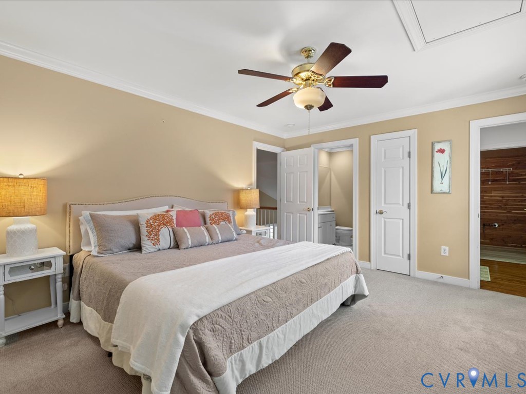 Recessed ceiling access panel