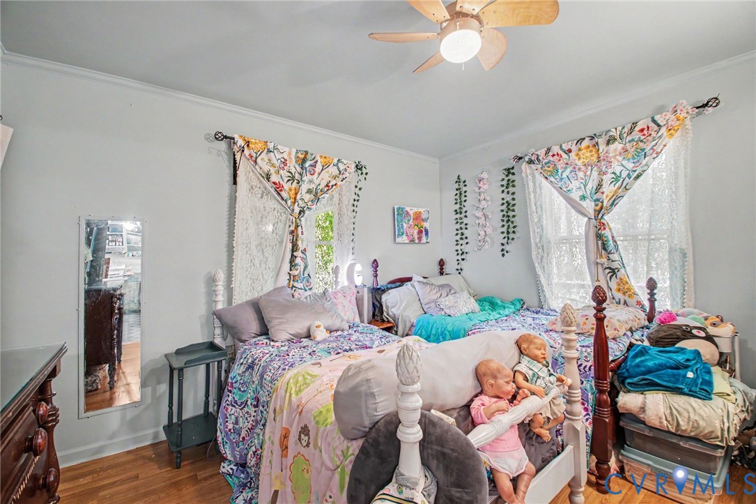 downstairs primary bedroom