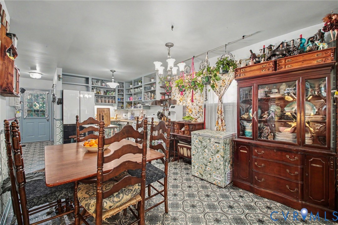 dining room area