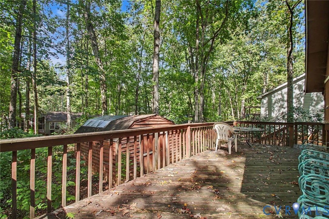 large full back deck