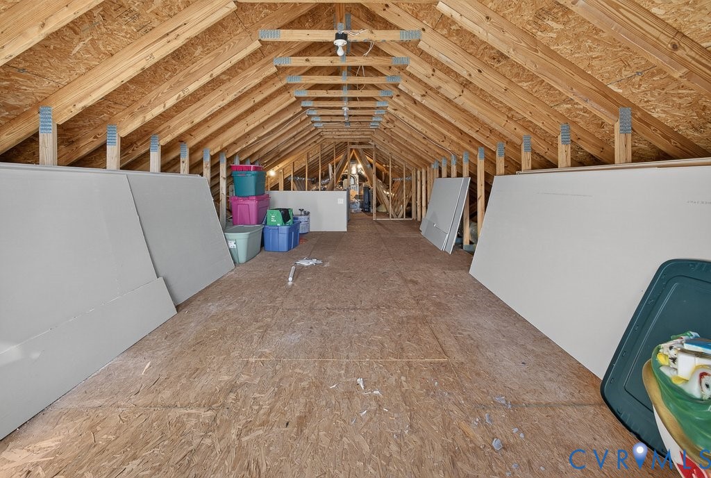 3rd floor unfinished space