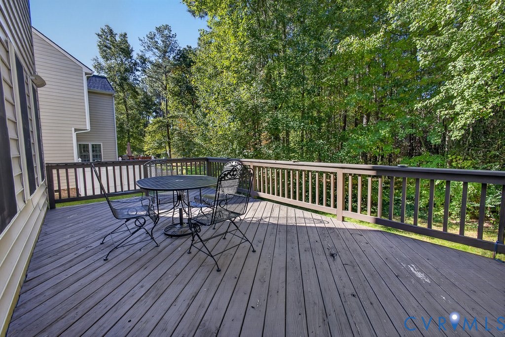 Back deck