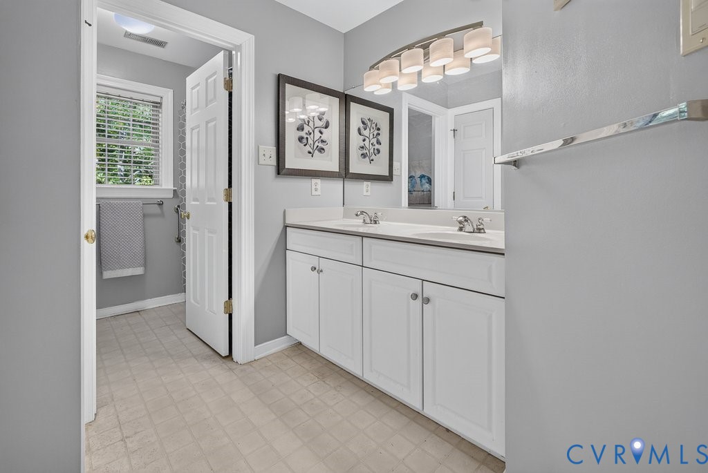 Shared hall bath