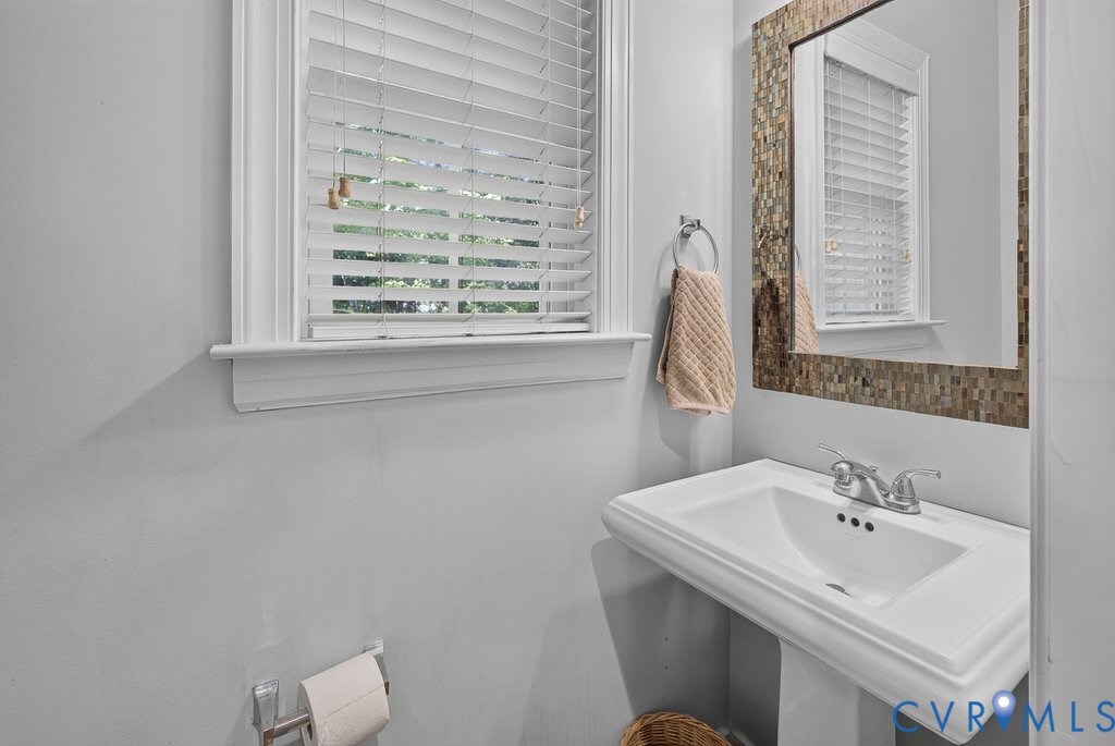 1st floor half bath