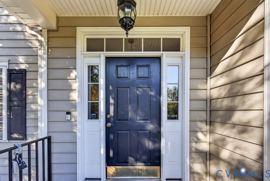 Front entry to home