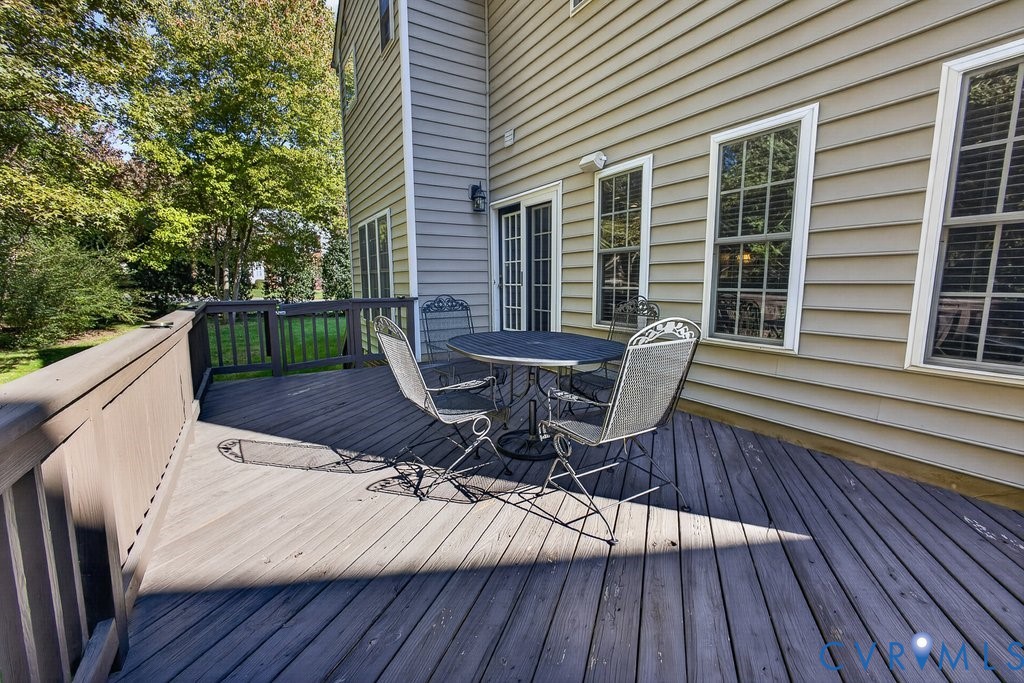 Back deck