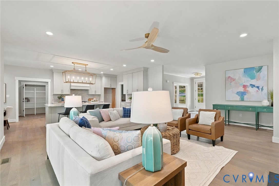 This is a Great Shot of the Open Concept Vibe