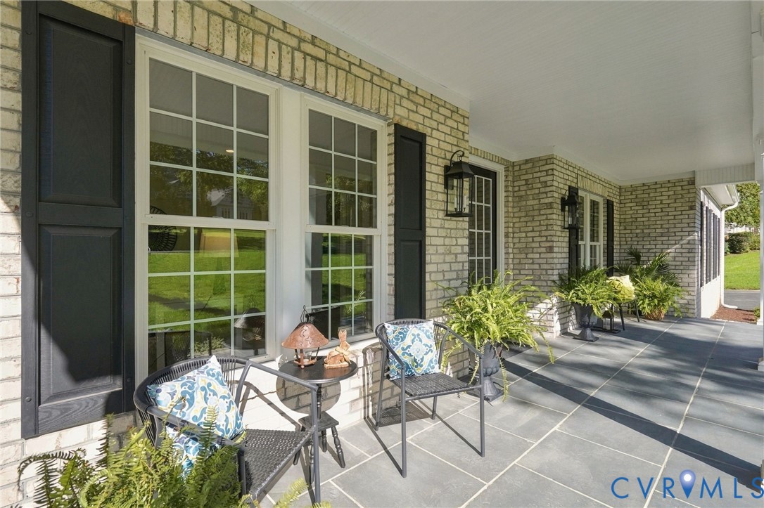 The Porch is Just as Beautiful in Daylight as Twilight!