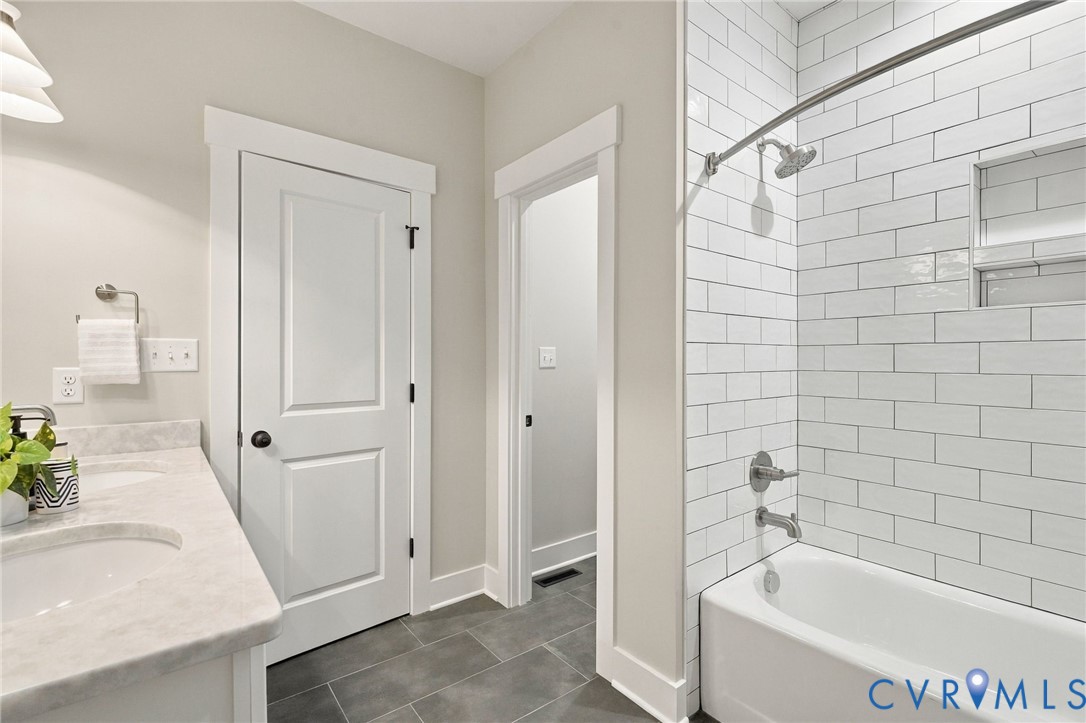 A Linen Closet is Also Included in the Hall Bath