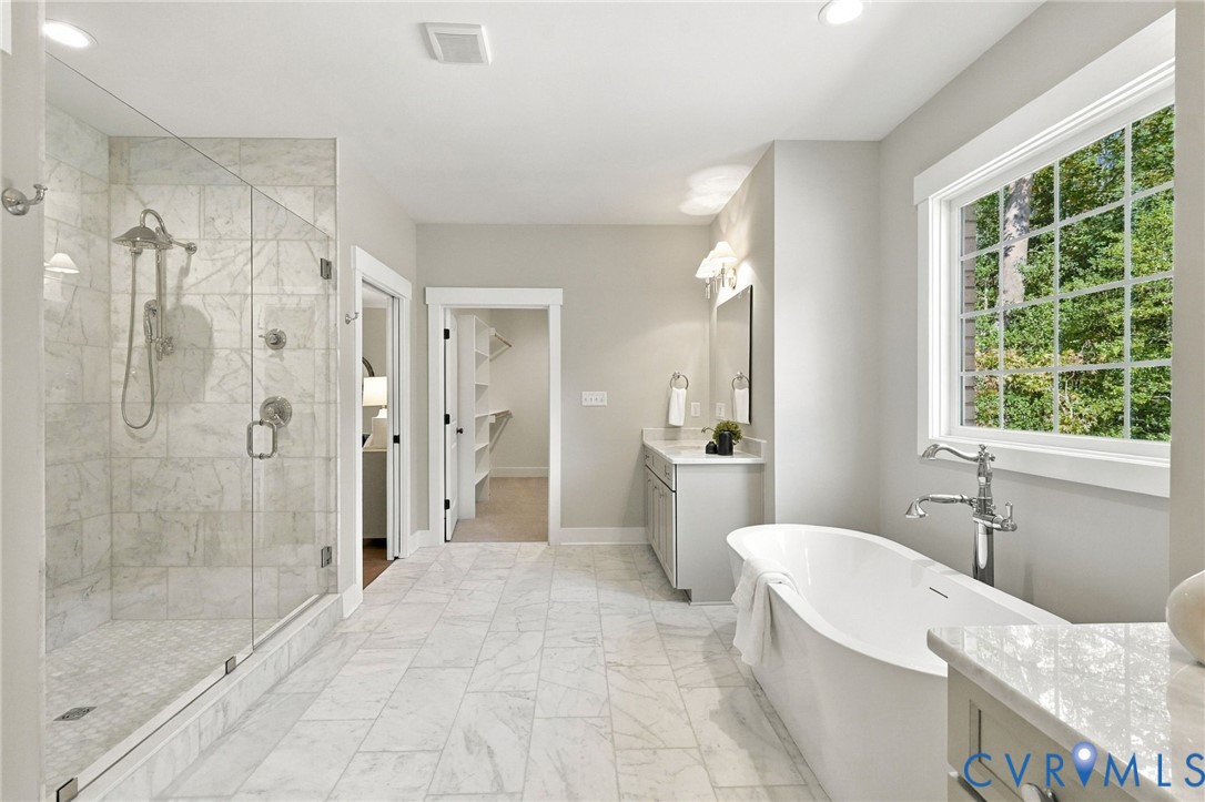 If You Have Dreamed of Having a Marble Bathroom Look No Further!