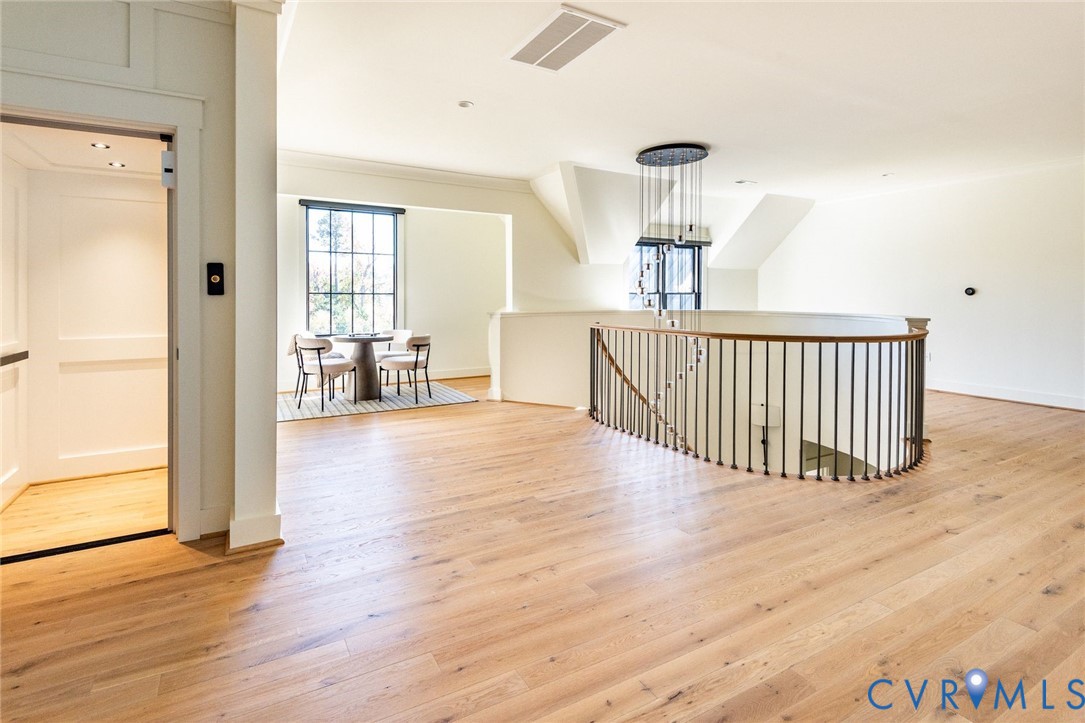 Upstairs landing with ample space for gaming, study, hobbies and lounge.