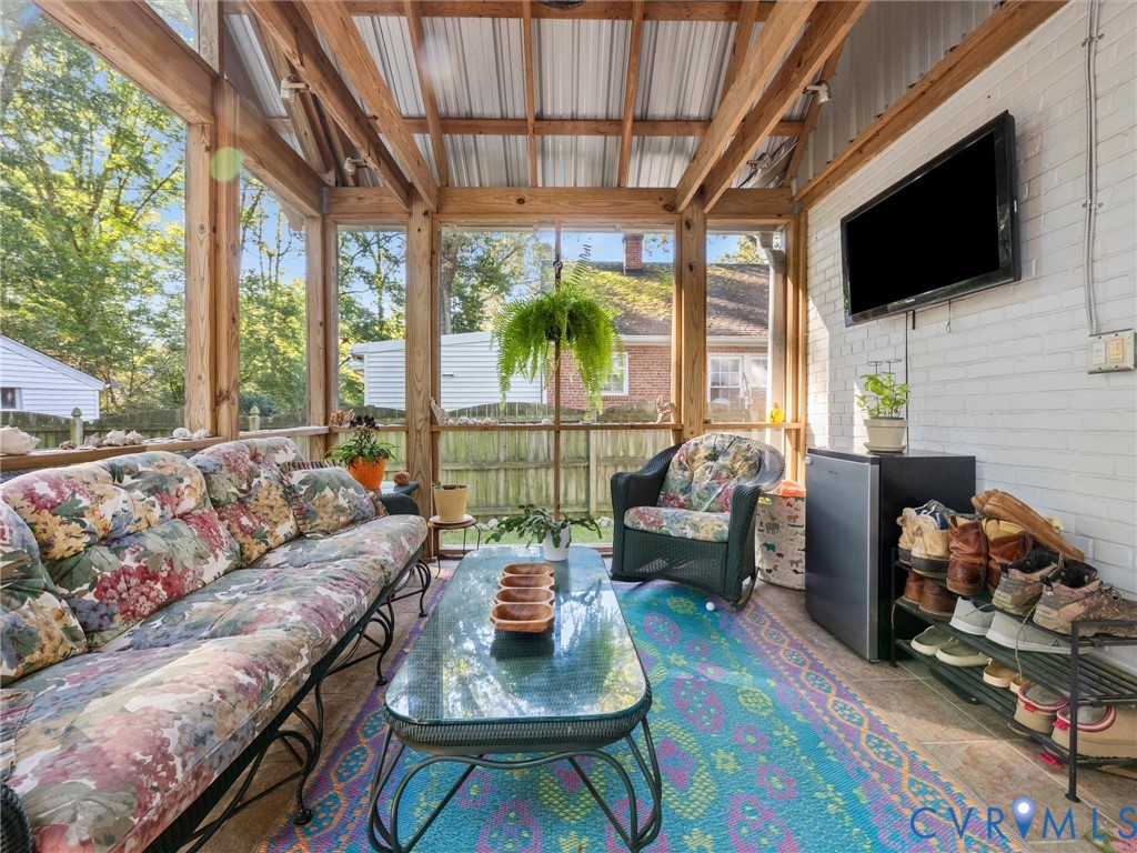 Rear Screened Porch