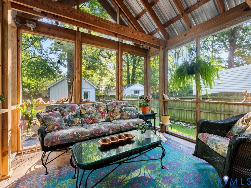 Rear Screened Porch
