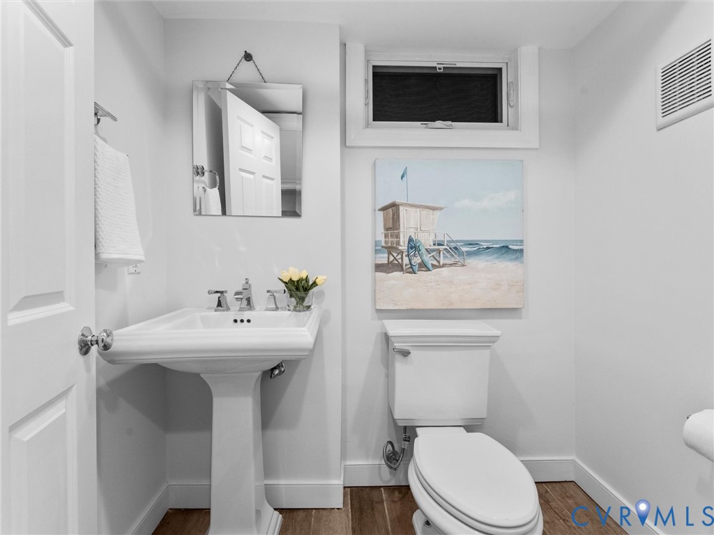 basement bathroom